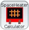 Space Heater Calculator button